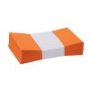 Névjegyboríték színes KASKAD enyvezett 70x105mm 48 narancs 50 darabos