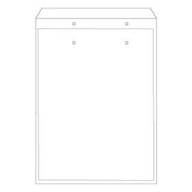 Légpárnás tasak No19/W9 szilikonos fehér 300x445mm