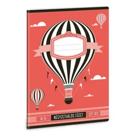 Füzet kockás ARS UNA Standard A/5 32 lapos 27-32