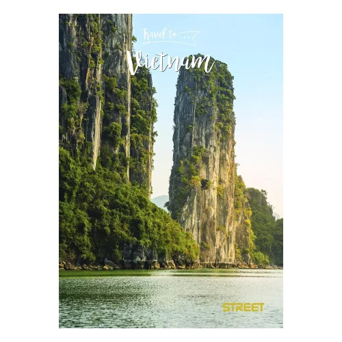 Füzet kockás STREET A/4 54 lapos Travel