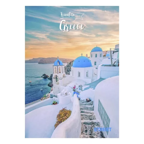 Füzet sima STREET A/4 54 lapos Travel