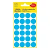 Etikett AVERY 3005 jelölőpont 18mm kék 96 darabos