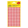 Etikett AVERY 3010 jelölőpont 8mm piros 416 darabos