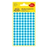 Etikett AVERY 3011 jelölőpont 8mm kék 416 darabos