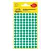 Etikett AVERY 3012 jelölőpont 8mm zöld 416 darabos