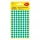 Etikett AVERY 3012 jelölőpont 8mm zöld 416 darabos
