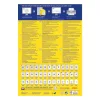 Etikett AVERY 3483 105x148mm univerzális 400 címke/doboz 100 ív/doboz