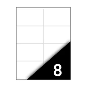   Etikett FORTUNA 105x70mm univerzális 800 címke/doboz 100 ív/doboz