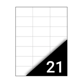   Etikett FORTUNA 70x42,3mm univerzális 2100 címke/doboz 100 ív/doboz