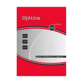   Etikett OPTIMA 32076 30x15mm 10800 címke/doboz 100 ív/doboz