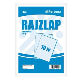 Rajzlap félfamentes VECTRALINE A/3 10 lapos