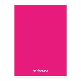 Füzet vonalas FORTUNA Monocolor A/5 32 lapos 21-32 magenta