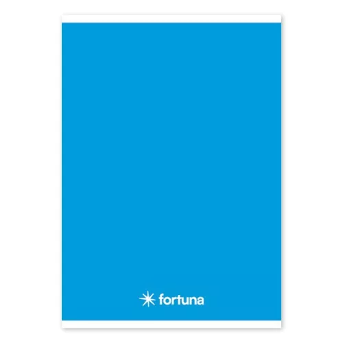 Füzet vonalas FORTUNA Monocolor A/5 32 lapos 21-32 4-8.osztályos kék