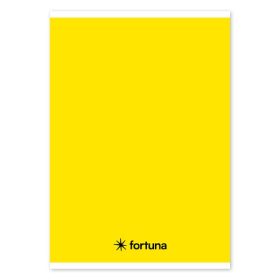 Füzet vonalas FORTUNA Monocolor A/5 32 lapos 21-32 sárga