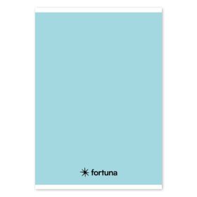   Füzet vonalas FORTUNA Monocolor A/5 32 lapos 21-32 pasztell kék