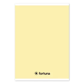   Füzet vonalas FORTUNA Monocolor A/5 32 lapos 21-32 4-8.osztályos pasztell sárga