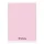 Füzet vonalas FORTUNA Monocolor A/5 32 lapos 21-32 4-8.osztályos pasztell rózsaszín