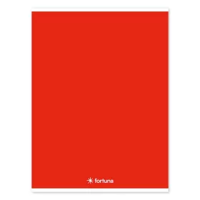 Füzet vonalas FORTUNA Monocolor A/4 32 lapos 81-32 piros