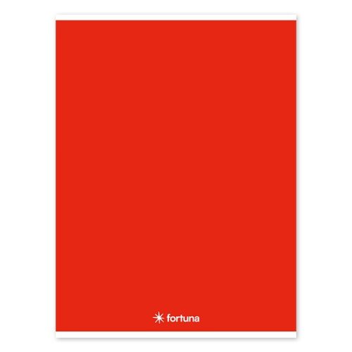 Füzet vonalas FORTUNA Monocolor A/4 32 lapos 81-32 piros