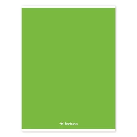 Füzet vonalas FORTUNA Monocolor A/4 32 lapos 81-32 zöld