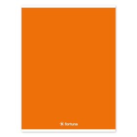   Füzet vonalas FORTUNA Monocolor A/4 32 lapos 81-32 narancssárga
