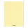Füzet vonalas FORTUNA Monocolor A/4 32 lapos 81-32 pasztell sárga