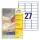 Etikett AVERY L4737REV-100 63,5x29,6 mm univerzális visszaszedhető 2700 címke/doboz 100 ív/doboz