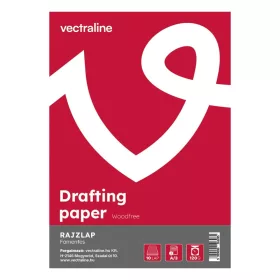 Rajzlap famentes VECTRALINE A/3 120 g 10 lapos