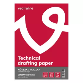 Rajzlap műszaki VECTRALINE A/3 180 g 10 lapos