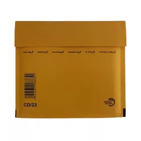 Légpárnás tasak CD szilikonos barna 165x180mm