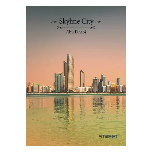 Füzet sima STREET A/4 54 lapos Skyline