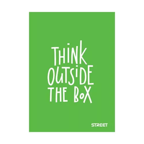 Füzet vonalas STREET A/5 42 lapos PP Neon