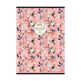 Füzet kockás STREET A/4 54 lapos Flowers