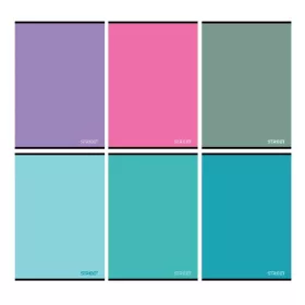 Füzet sima STREET A/4 54 lapos Colours