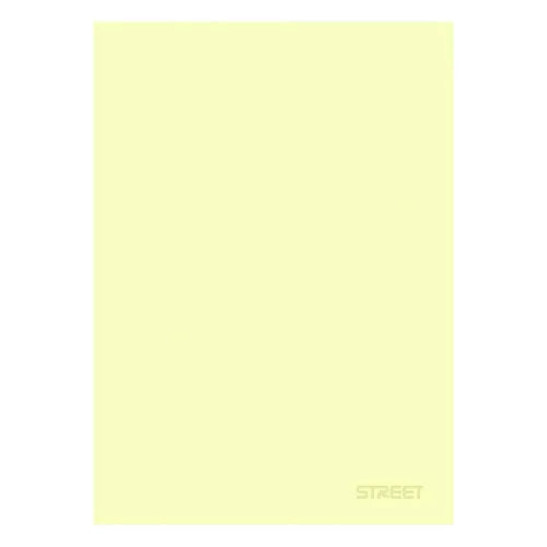 Füzet vonalas STREET A/5 54 lapos Colours margóval