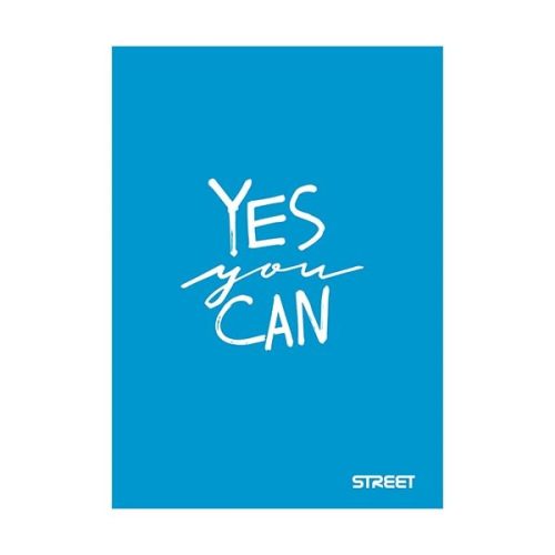 Füzet kockás STREET A/4 42 lapos PP Neon