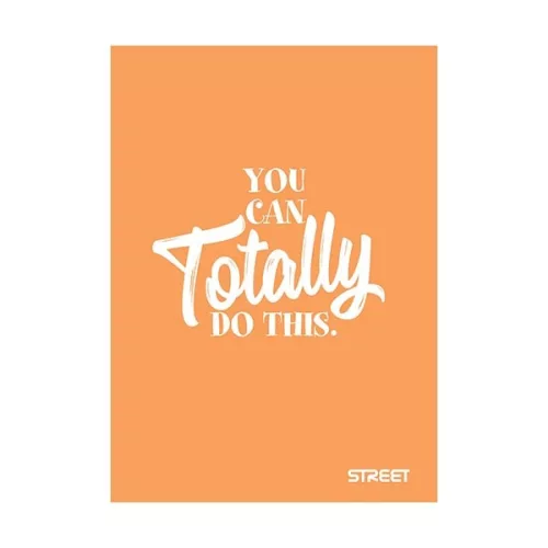 Füzet kockás STREET A/4 42 lapos PP Neon