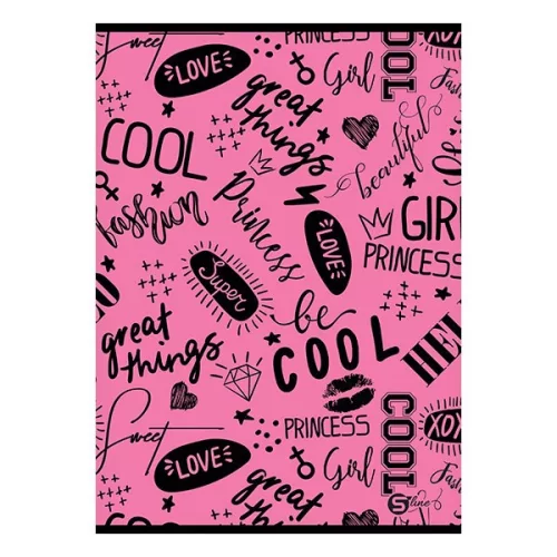 Füzet sima STREET A/4 52 lapos S-Line2