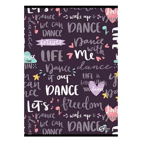 Füzet vonalas STREET A/5 52 lapos S-Line2