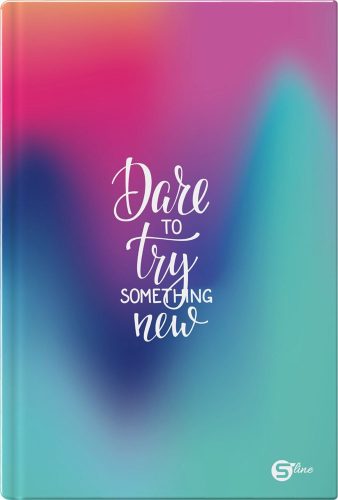 Beírókönyv sima STREET A/4 96 lapos S-Line keményfedelű vegyes mintákkal