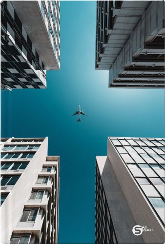 Beírókönyv vonalas STREET A/6 96 lapos S-Line keményfedelű vegyes mintákkal