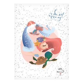 Füzet kockás STREET A/5 54 lapos Mermaid