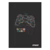 Füzet kockás STREET A/4 54 lapos Gaming