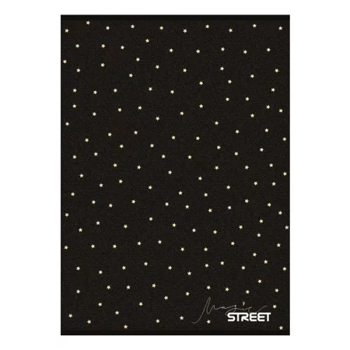 Füzet sima STREET A/5 54 lapos Black&Gold