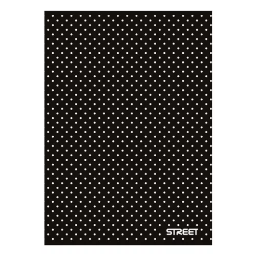 Füzet sima STREET A/4 54 lapos Black&White