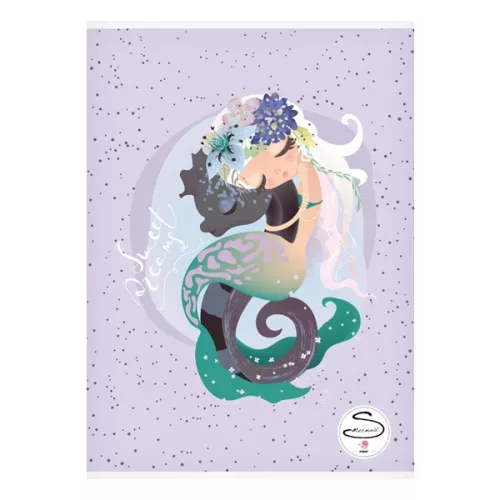 Füzet vonalas STREET A/5 54 lapos Mermaid
