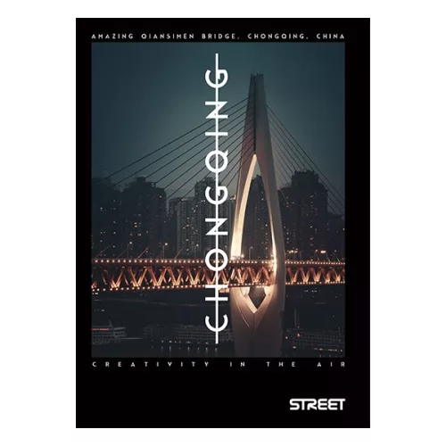 Füzet vonalas STREET A/5 50 lapos Bridges