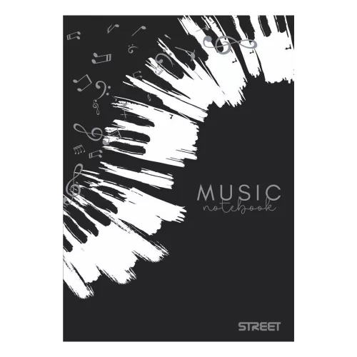 Hangjegyfüzet STREET A/4 32 lapos