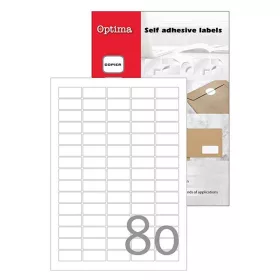   Etikett OPTIMA 32122 35,6x16,9mm 8000 címke/doboz 100 ív/doboz