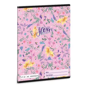 Füzet kockás ARS UNA A/5 32 lapos 27-32 Fleur